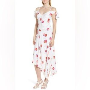 Lewit Floral Cold Shoulder Dress – Size 8